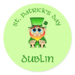 St Patricks Day ~ Dublin Sticker