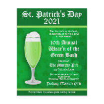 St. Patrick's Day Event Invitation Flyer