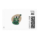 St. Patricks Day Frog n' Clover postage