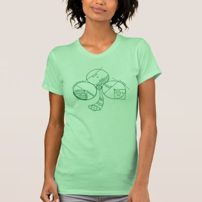 St. Patrick&#39;s Day front/back Tee Shirt