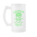St. Patrick's Day Frosted Glass Mug by jamiecreates1 St. Patrick's Day Frosted Glass Mug