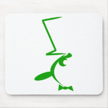 St. Patrick's Day Gifts : Penguin Mousepad