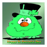 St Patrick's Day Gnome Poster