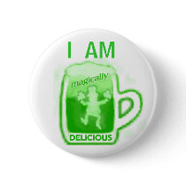 St. Patrick's Day Green Beer Button by jamiecreates1 St. Patrick's Day Green Beer Button