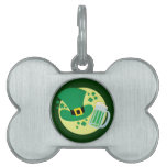 St. Patrick's Day Green Beer Dog Tag Pet ID Tag
