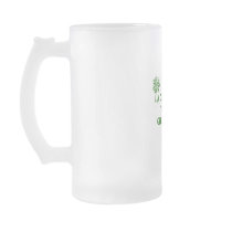 St. Patrick's Day Green Faced Mug mugs