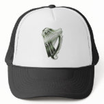 St Patrick's Day Green Harp of Ireland Hat