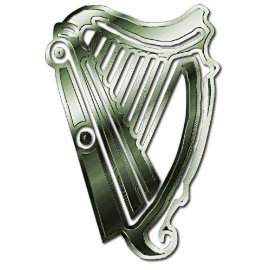 St Patrick's Day Green Harp of Ireland Shirt shirt