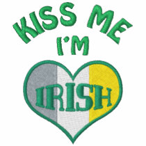 St. Patrick's Day Green Hot Irish Hoodie embroidered shirts