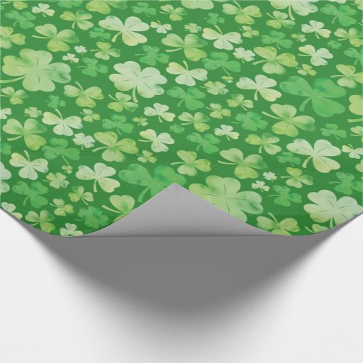 st patricks day wrapping paper