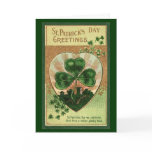 St Patrick's Day Greeting - Card