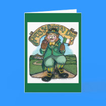 St Patricks Day Greeting Card by ZachBear St Patricks Day Greeting Card