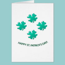 ST. PATRICK'S DAY GREETING CARD