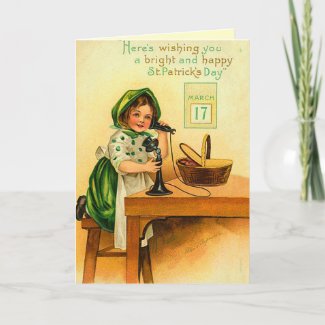 St. Patrick's Day Greeting Cards card