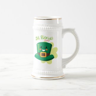 St. Patrick's Day Happy Hat Mug