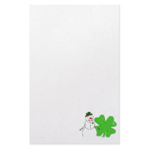 St. Patrick's Day Holiday Writing stationery by I_Love_Xmas St. Patrick's Day Holiday Writing stationery