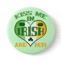 St. Patrick's Day Hot Irish Button by jamiecreates1 St. Patrick's Day Hot Irish Button