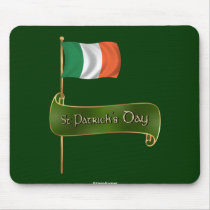 St.Patricks Day Irish Flag 1 mousepads by IrelandForever St.Patricks Day Irish Flag 1 mousepads