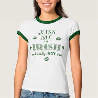 St. Patrick's Day Kiss Me I'm Irish T-Shirt shirt