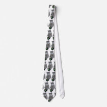 St. Patrick's Day kitten tie by TraceElements St. Patrick's Day kitten tie