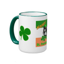 St. Patrick's Day Lady Mug by calroofer St. Patrick's Day Lady Mug