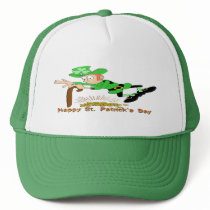St Patrick's Day Leprechaun Gold Hat