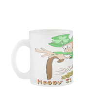 St Patrick's Day Leprechaun Gold Coffee Mug
