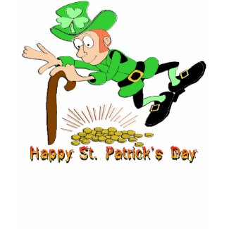 St Patrick's Day Leprechaun Gold shirt