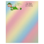 St. Patrick's Day Leprechaun Letterhead