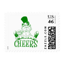 St. Patrick's Day Leprechaun Postage Stamp