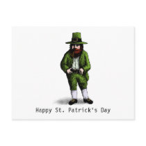 St. Patrick's Day Leprechaun postcards by OccasionalCards St. Patrick's Day Leprechaun postcards