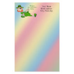 St. Patrick's Day Leprechaun Stationery
