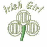 St. Patrick's Day Lucky Clover embroidered shirts