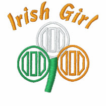 St. Patrick's Day Lucky Clover embroidered shirts