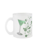 St Patrick's Day Martini Mug