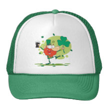 St Patricks Day Mesh Hats