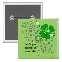 St. Patrick's Day Mumble Button