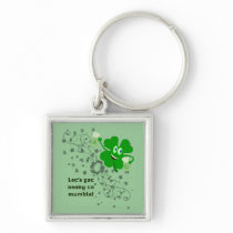 St. Patrick's Day Mumble Keychain