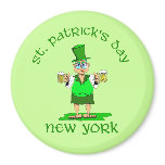 st patricks day new york gladys fridge magnets