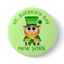 St Patricks Day ~ New York lil Blarney buttons