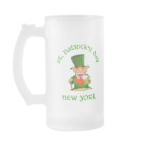 St Patrick's Day ~ New York  Patty O party mugs