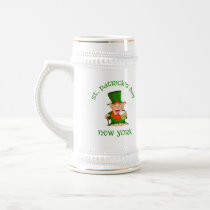 St Patrick's Day ~ New York  Patty O party mugs