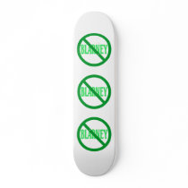 St. Patrick's Day No Blarney Allowed Skateboard Decks