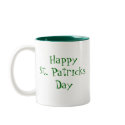 St-Patrick's Day O'BAMA Irish Shamrock and Hat mugs by Obama_Keepsakes St-Patrick's Day O'BAMA Irish Shamrock and Hat mugs