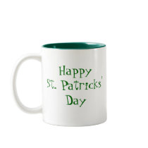 St-Patrick's Day O'BAMA Irish Shamrock and Hat mugs by Obama_Keepsakes St-Patrick's Day O'BAMA Irish Shamrock and Hat mugs