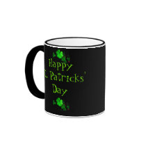 St-Patrick's Day O'BAMA Irish Shamrocks mugs by Obama_Keepsakes St-Patrick's Day O'BAMA Irish Shamrocks mugs