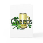 St. Patricks Day Parade Birmingham Greeting Card