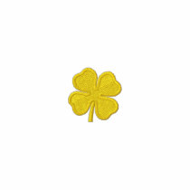 St. Patricks Day Parade Gold Clover long Sleeve embroidered shirts by StPatsDay St. Patricks Day Parade Gold Clover long Sleeve embroidered shirts