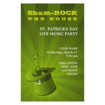 St. Patrick's Day Party flyer