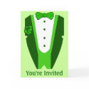 St. Patrick's Day party invitation cards